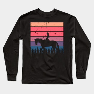 Horseback Riding Long Sleeve T-Shirt